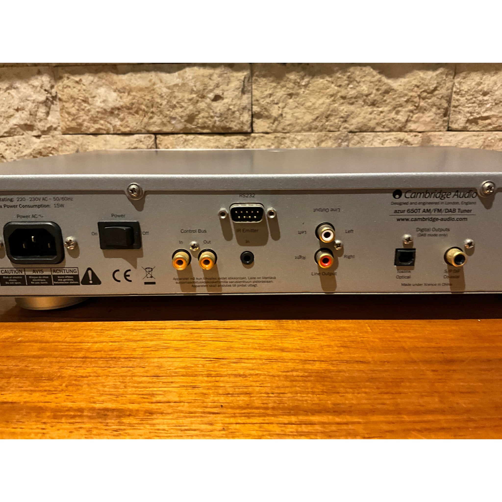 Cambridge Azur 650T am/fm/dab tuner silver Pre Loved