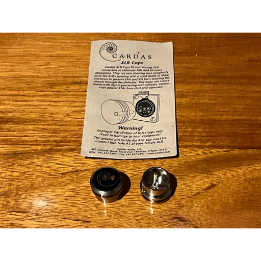 Cardas XLR Noise blocker caps, twin pack, old new stock, trade in