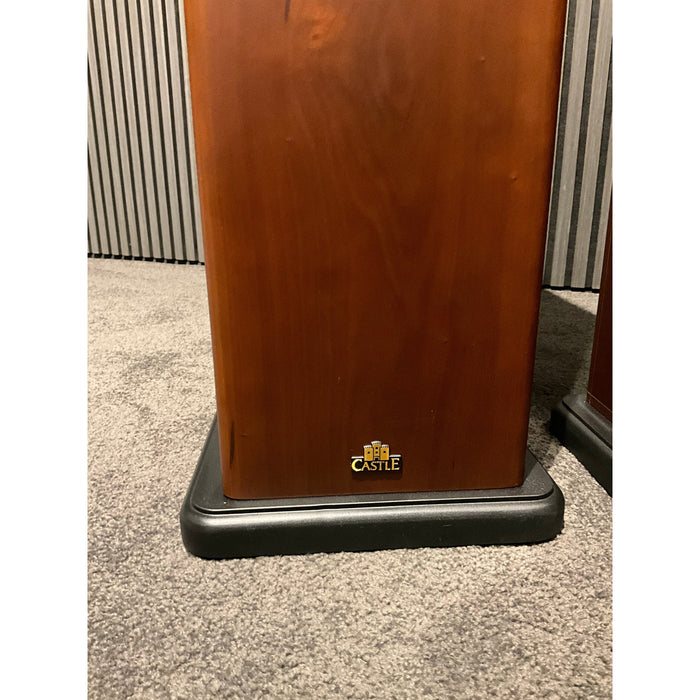 Castle Avon 5 tower speakers in cherry finish, Pre Loved pair