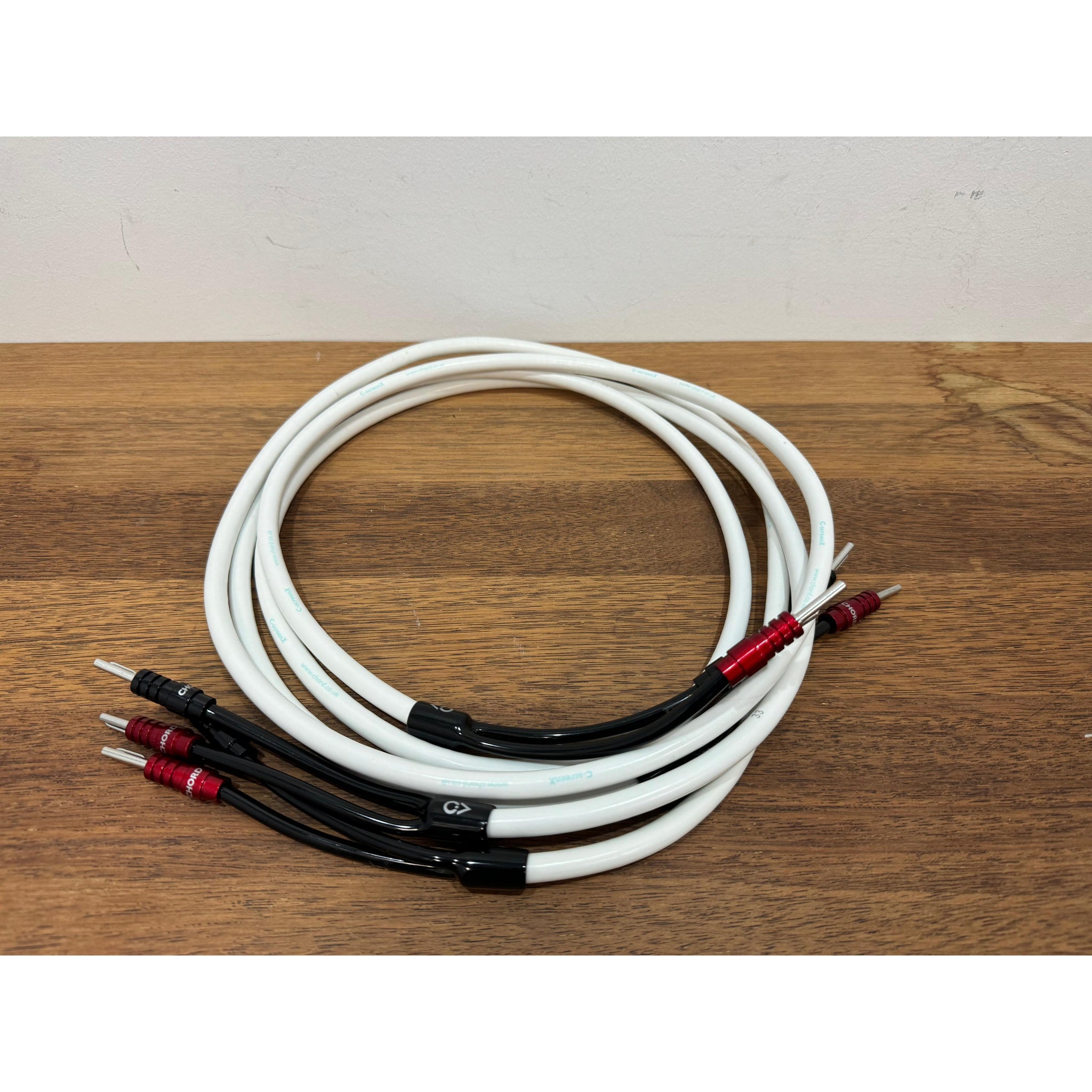 Chord C-Screen X Speaker Cable 2 mtr pair- Pre Loved