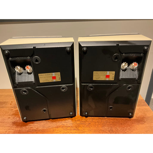 Dali Ikon high end on wall bookshelf speaker pair, Danish made slimline. Pre Loved