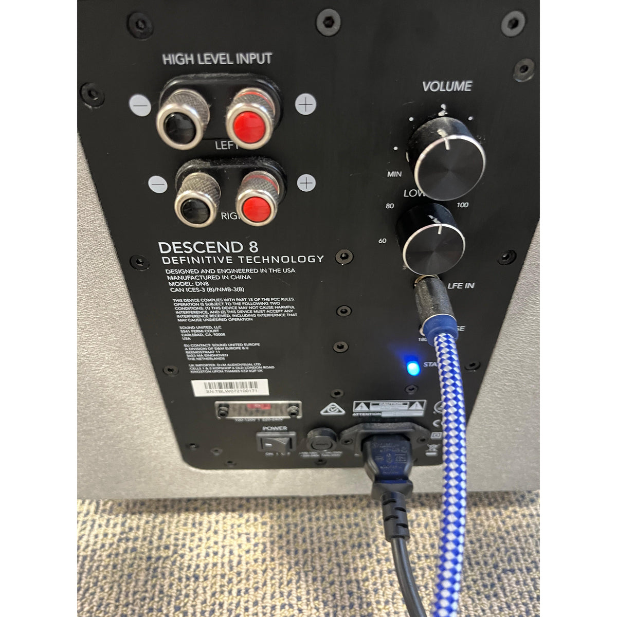 Definitive Technology DN8 - Pre Loved