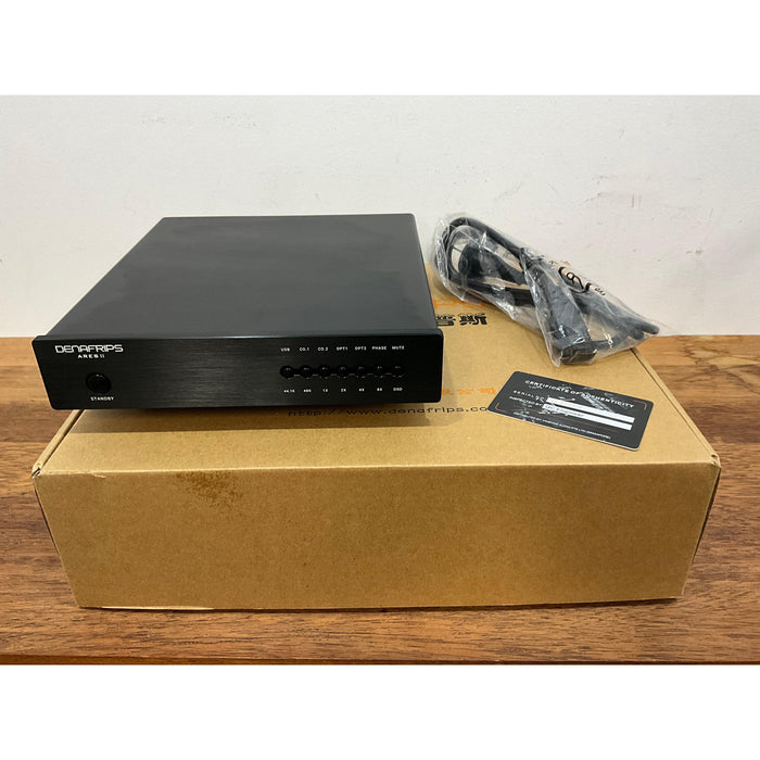Denafrips Ares 2 R2R ladder DAC, digital to analogue converter black as new, pre loved