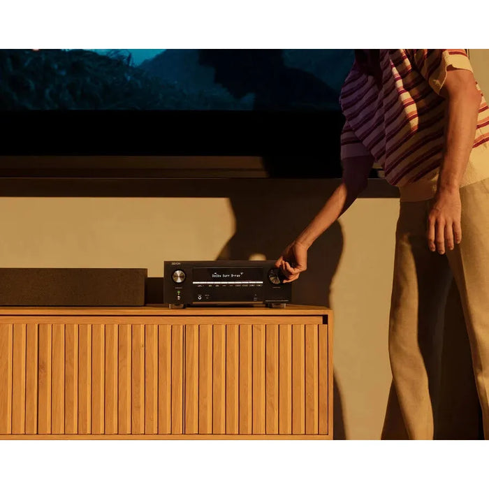 Denon - AVC-X3900H - 9.4 Ch. 105W 4K/8K AV Amplifier with Dolby Atmos, AURO-3D & HEOS