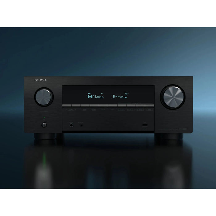 Denon - AVC-X3900H - 9.4 Ch. 105W 4K/8K AV Amplifier with Dolby Atmos, AURO-3D & HEOS