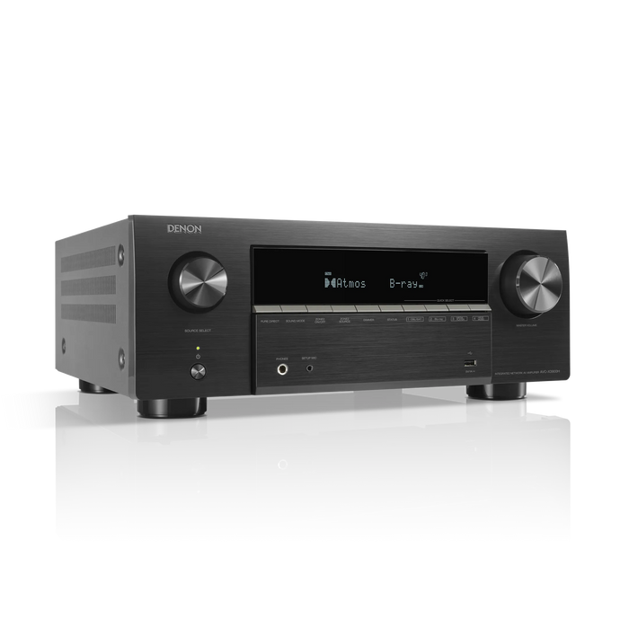 Denon - AVC-X3900H - 9.4 Ch. 105W 4K/8K AV Amplifier with Dolby Atmos, AURO-3D & HEOS