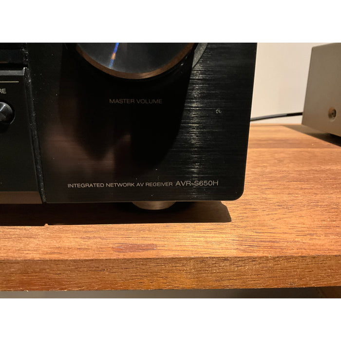 Denon AVR-S650H full sized AV Receiver, Black, Pre loved
