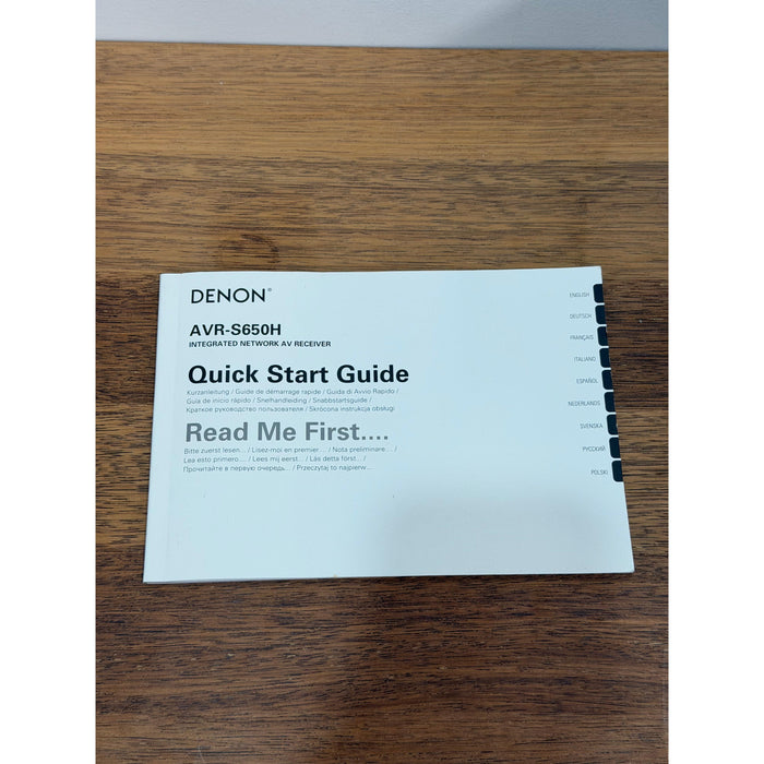Denon AVR-S660H - Pre Loved