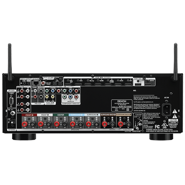 Denon - AVR-X2100W - AV Receiver (Trade-In)