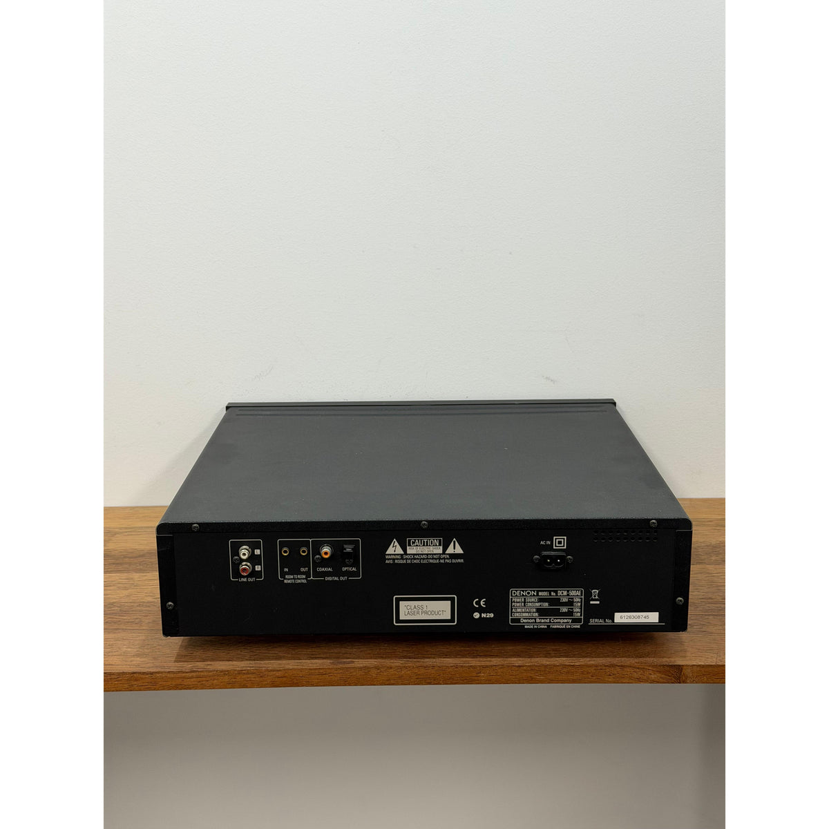 Denon DCM-500AE 5-Disc CD Changer - Pre Loved