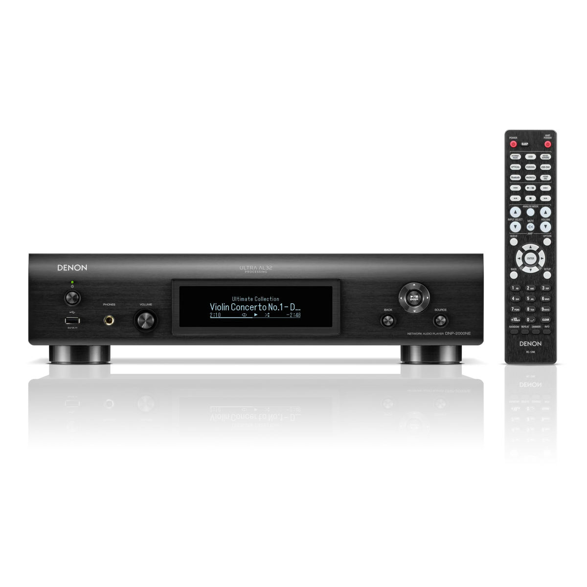 Denon - DNP-2000NE - High-Resolution Audio Streamer With HEOS® Built-In.