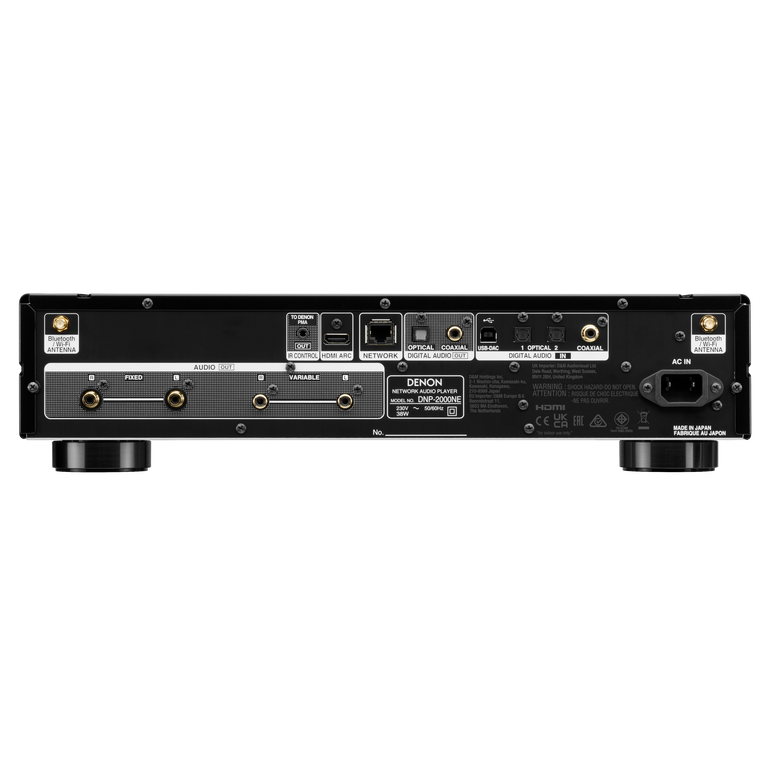 Denon - DNP-2000NE - High-Resolution Audio Streamer With HEOS® Built-In.
