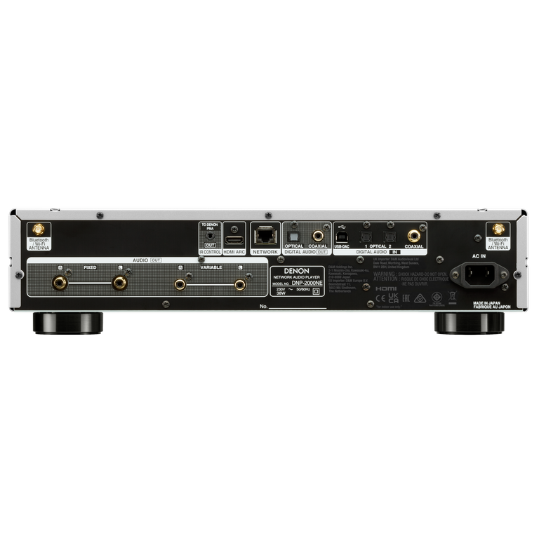 Denon - DNP-2000NE - High-Resolution Audio Streamer With HEOS® Built-In.