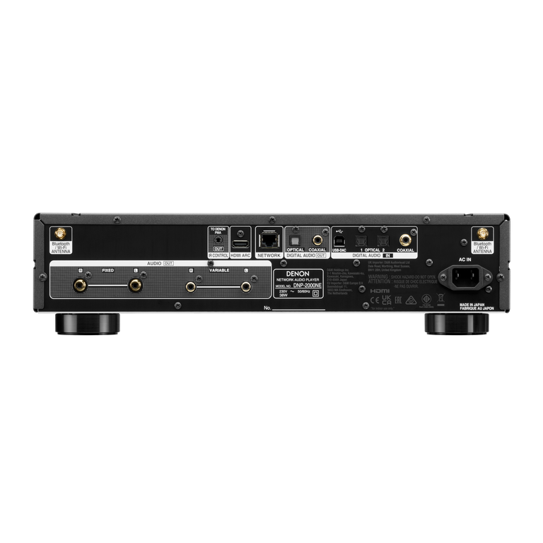Denon - DNP-2000NE - High-Resolution Audio Streamer With HEOS® Built-In.