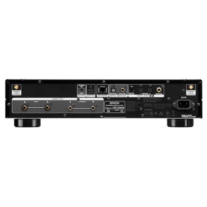 Denon - DNP-2000NE - High-Resolution Audio Streamer With HEOS® Built-In.