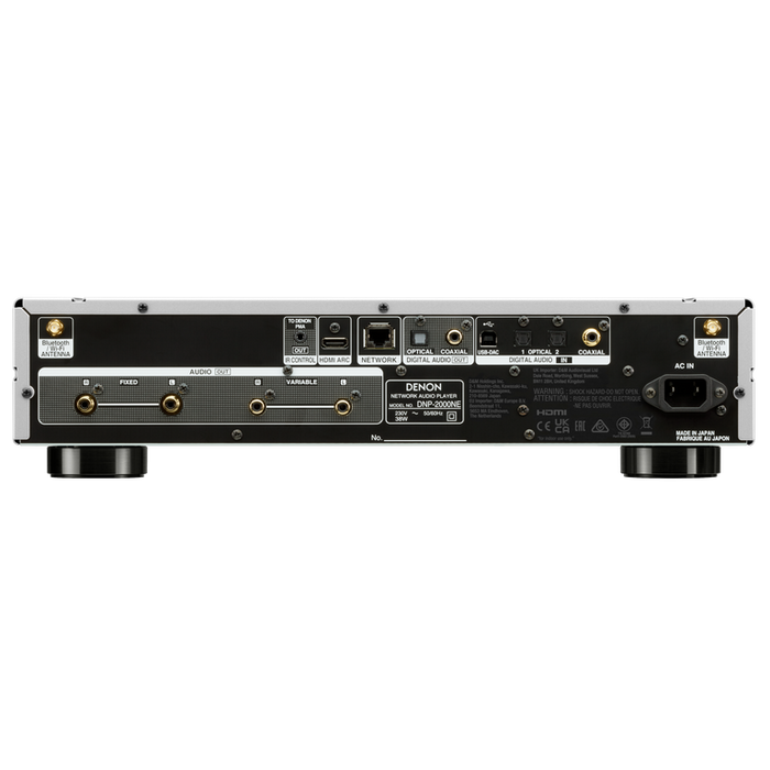 Denon - DNP-2000NE - High-Resolution Audio Streamer With HEOS® Built-In.