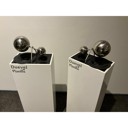Duevel Planets, floorstanding omni directional speakers, German, Pre Loved