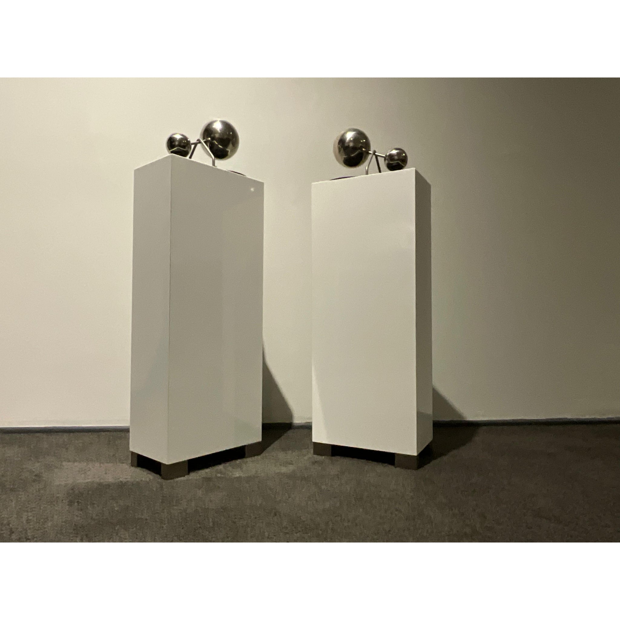 Duevel Planets, floorstanding omni directional speakers, German, Pre Loved