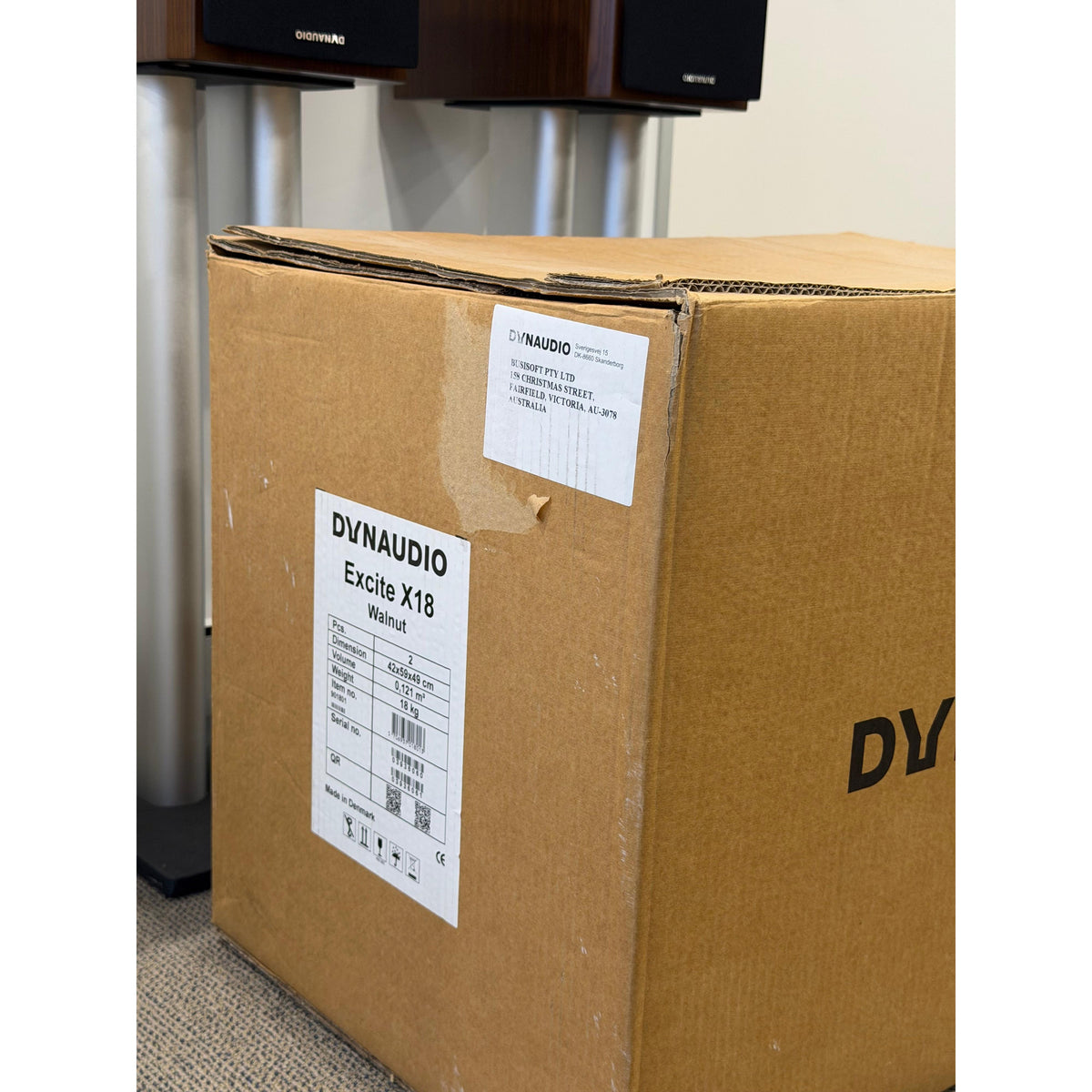 Dynaudio Excite X18 Walnut - Pre Loved