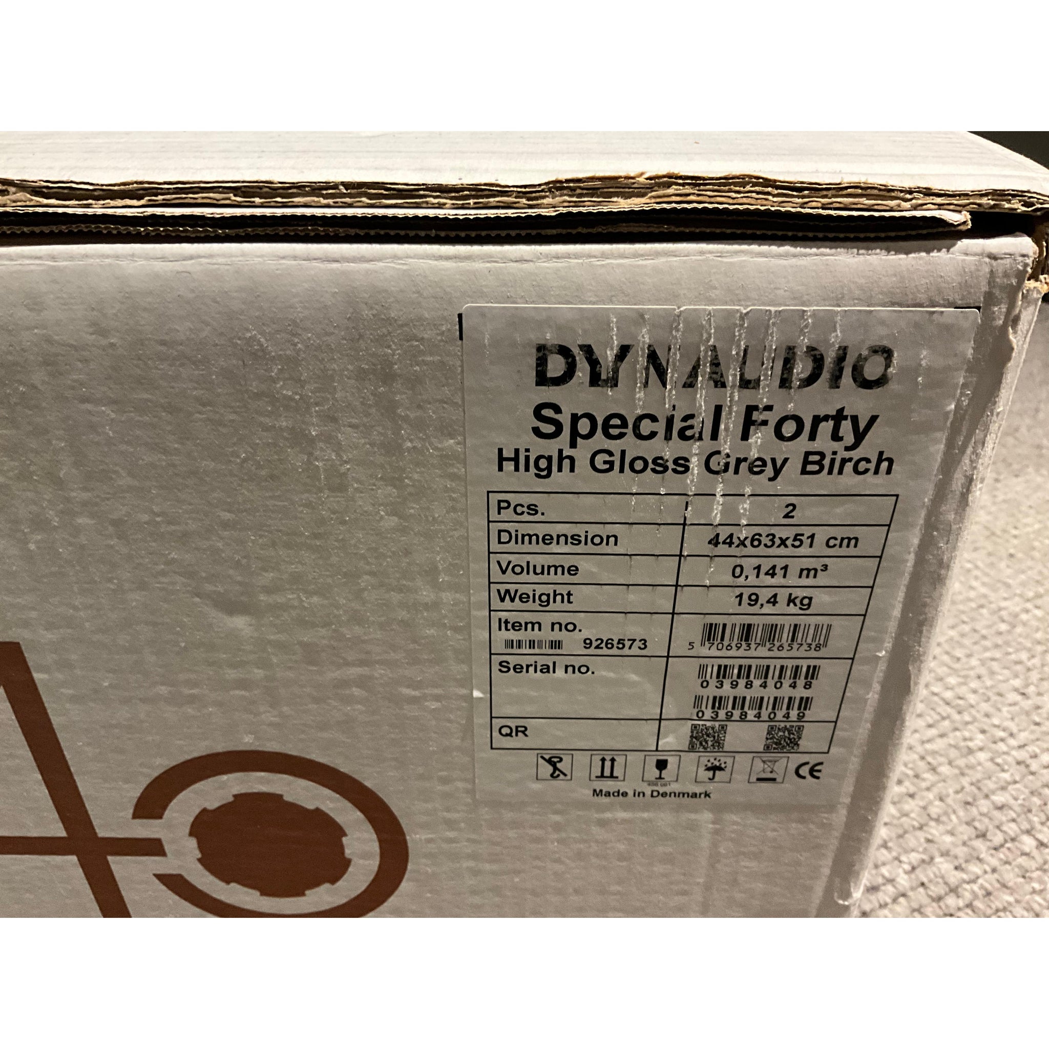 Dynaudio Special 40 Bookshelf speakers, Birch finish, Pre Loved