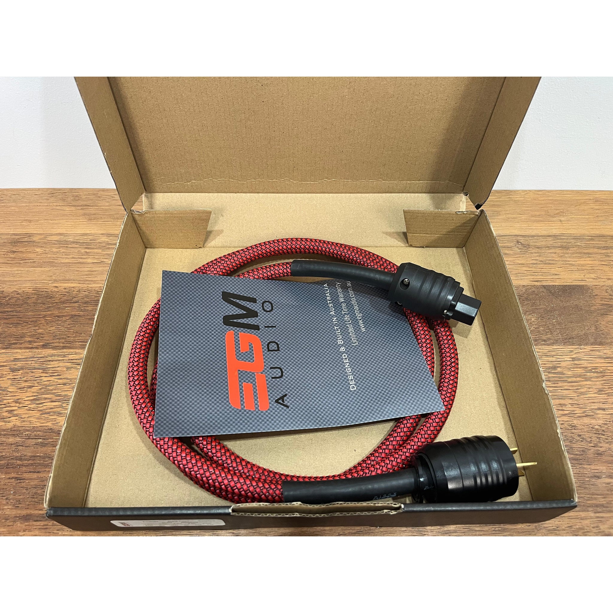 EGM Audio Ruby C15 Power Cable – 2.0m - Pre-loved