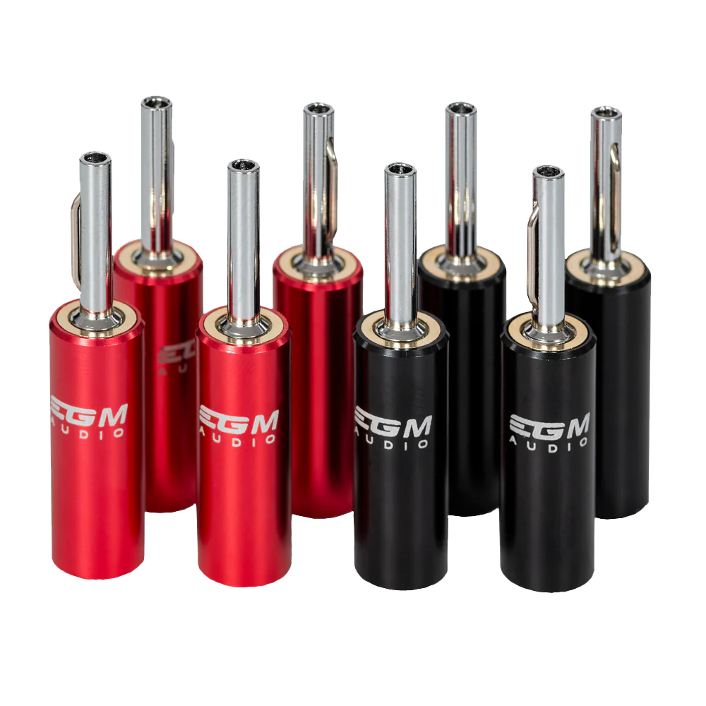 EGM - R-A1 - Rodium Plated Banana Plugs