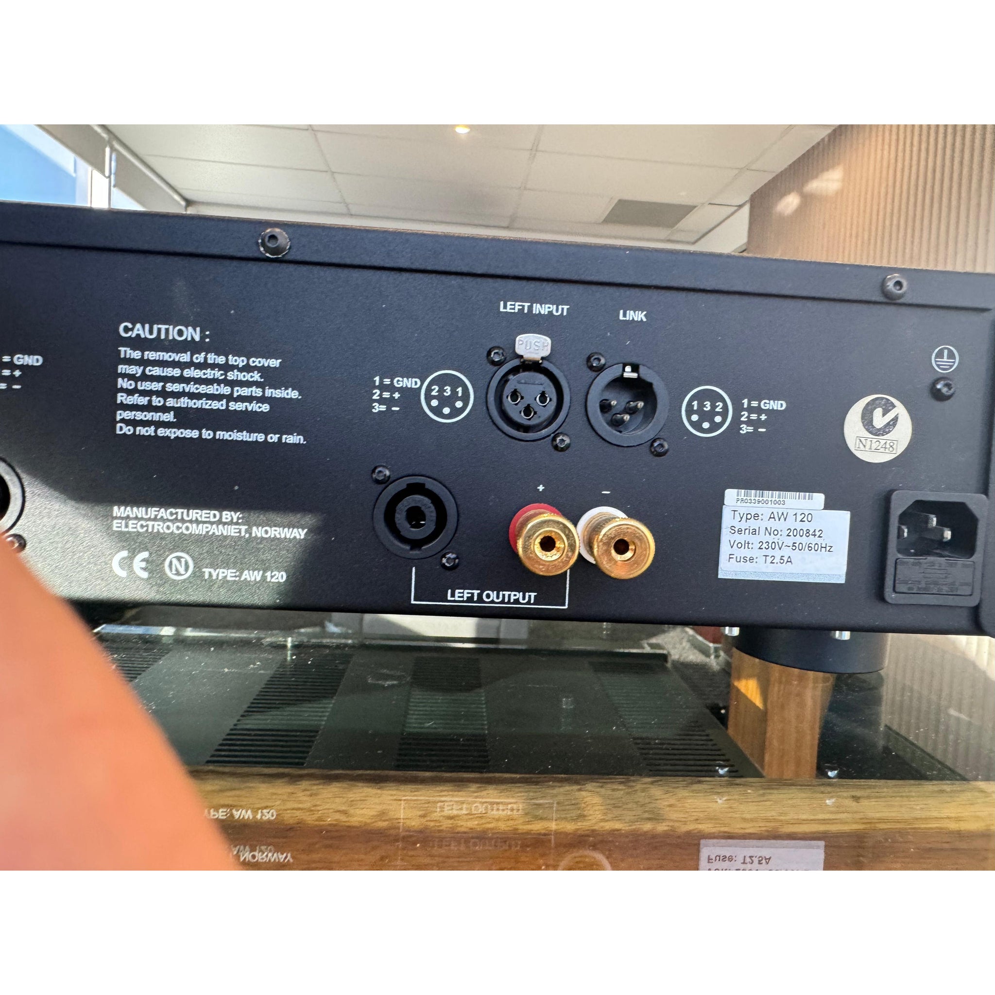 Electro Companiet AW120DMB Intergrated Amplifier (Restored) - Pre Loved