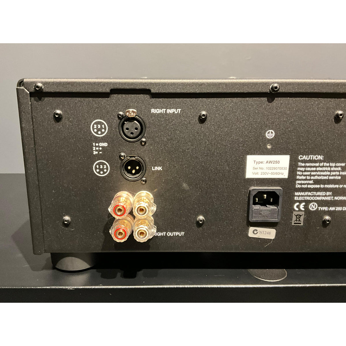 Electrocompaniet AW250R Power Amplifier - Pre Loved