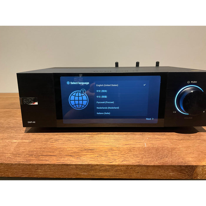 Eversolo DMP A6 Streamer with DAC, black finish, pre loved