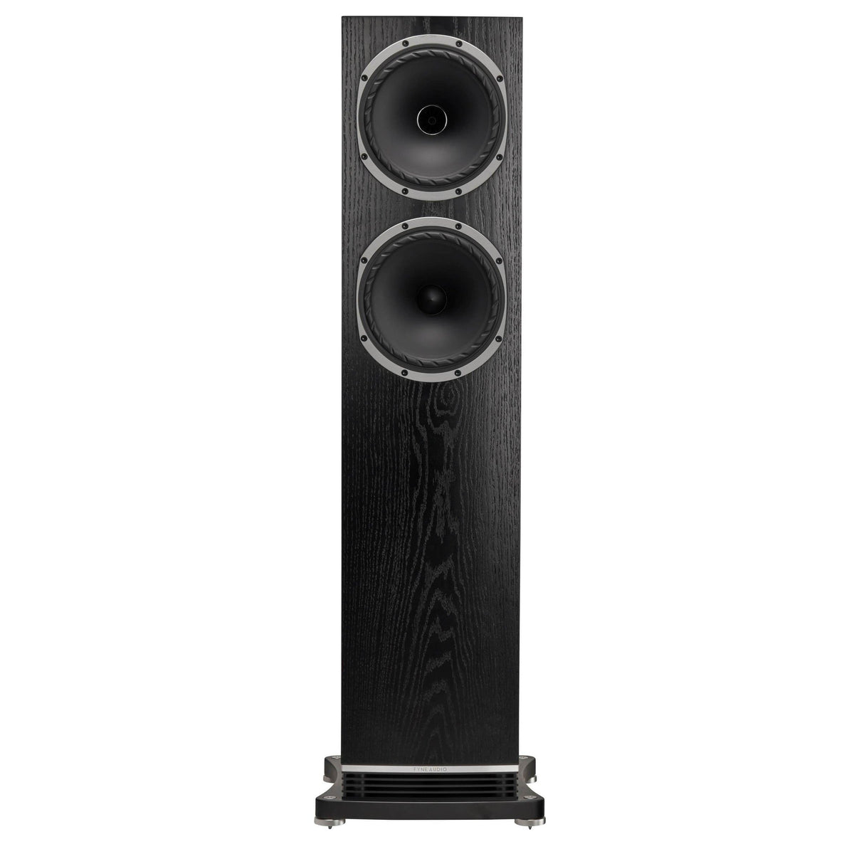 Fyne audio F502 tower speakers, black finish. Pre Loved