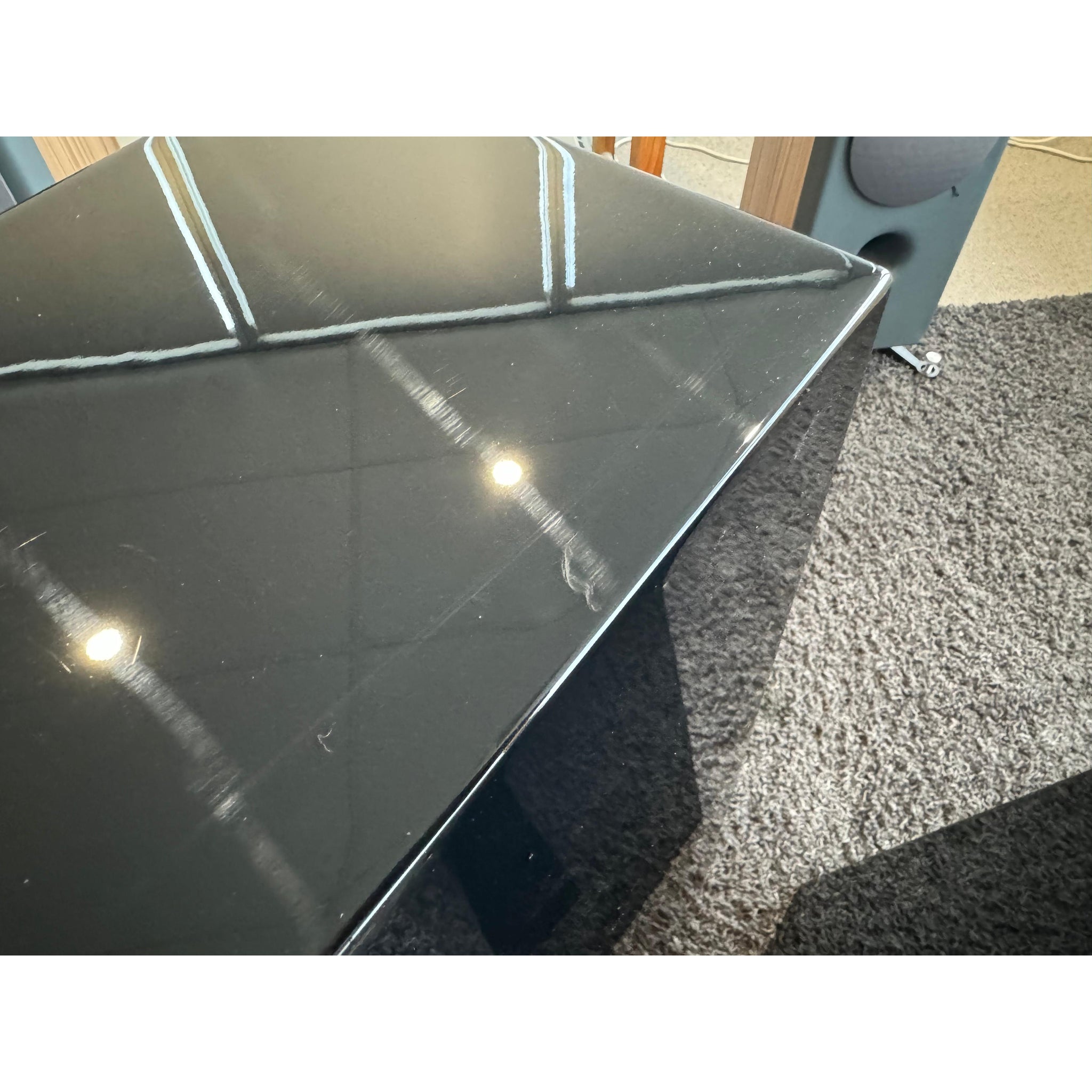 Hand Built hi end Kit style Floorstanding Speakers in Gloss Black - Pre Loved