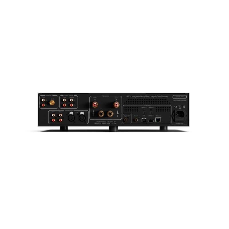 Hegel - H200 "The Connected" - Integrated Amplifier (Available for Pre Order)