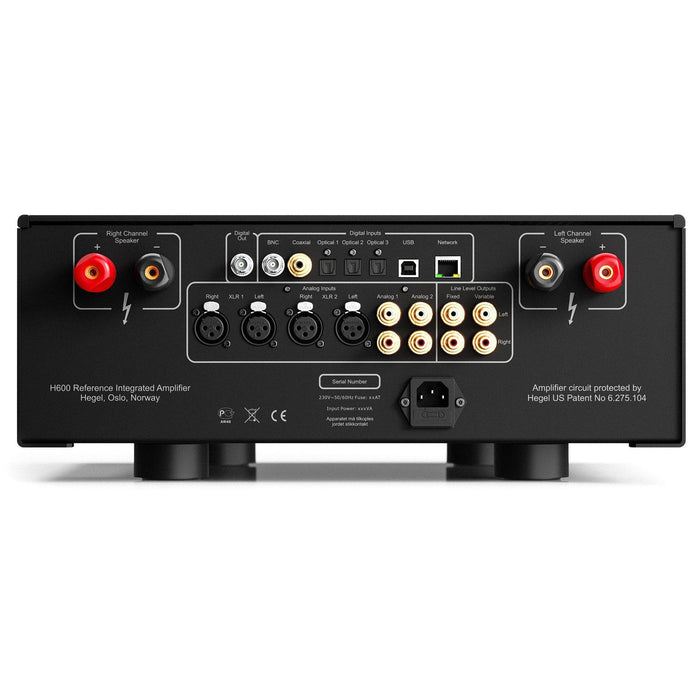 Hegel - H600 - Integrated Amplifier Reference with DAC and Streaming (New Model)