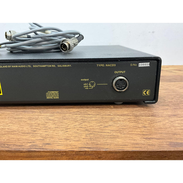 Naim Audio NACD3 CD player english made very cool piece, pre loved