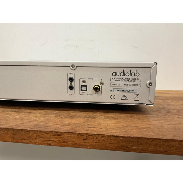 Audiolabs 6000CDT CD Transport - silver, great condition, preloved