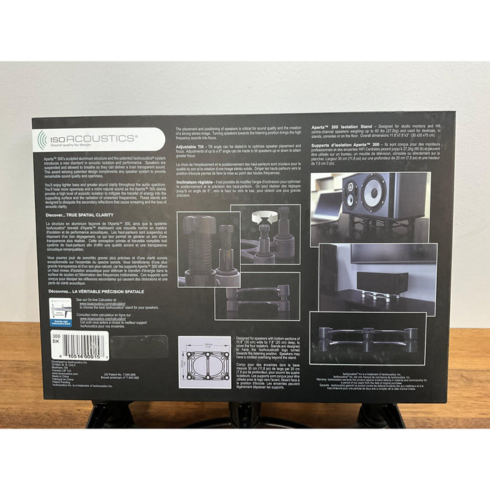 IsoAcoustics Aperta 300 Isolation Stand - Pre Loved