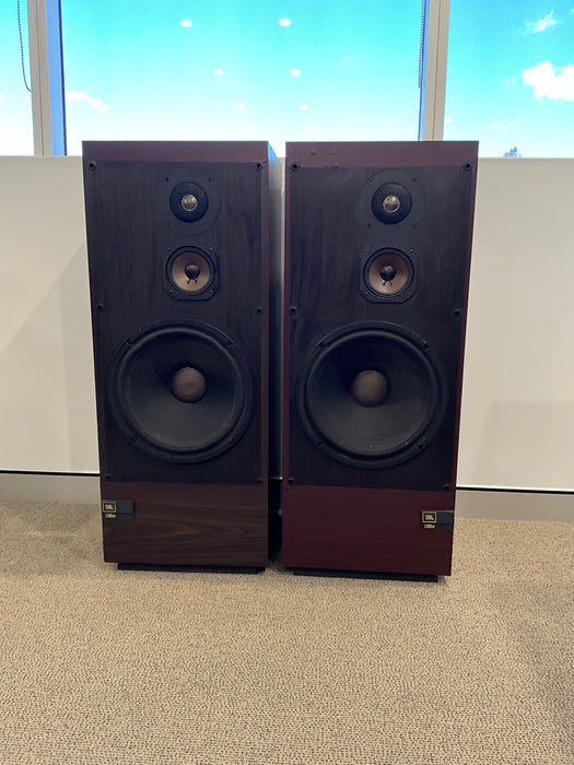 JBL L100 t3 legendary floorstanding speakers, wood , pre loved