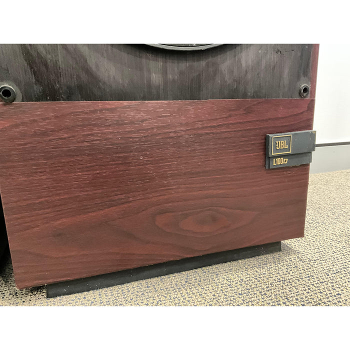 JBL L100 t3 legendary floorstanding speakers, wood , pre loved