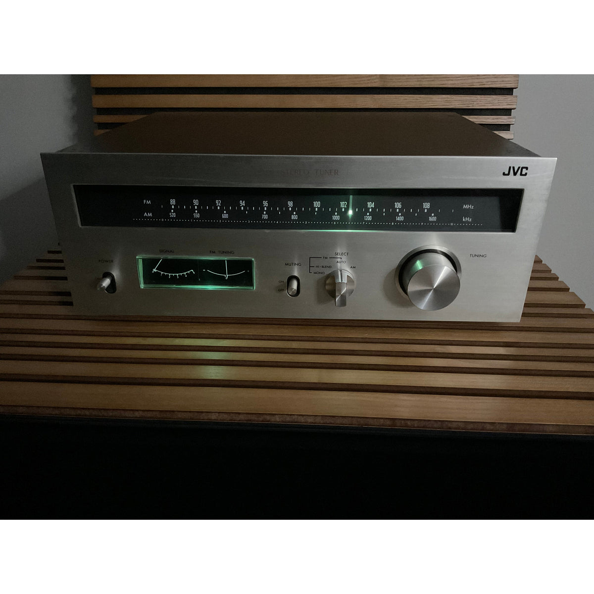 Jvc Vintage AM/FM Tuner JTV-31 Japanese classic with warranty
