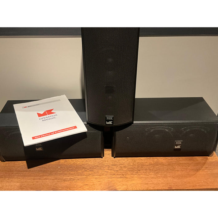 MK Sound LCR 750 set of 3 speakers, left, centre and right. THX, Pre loved
