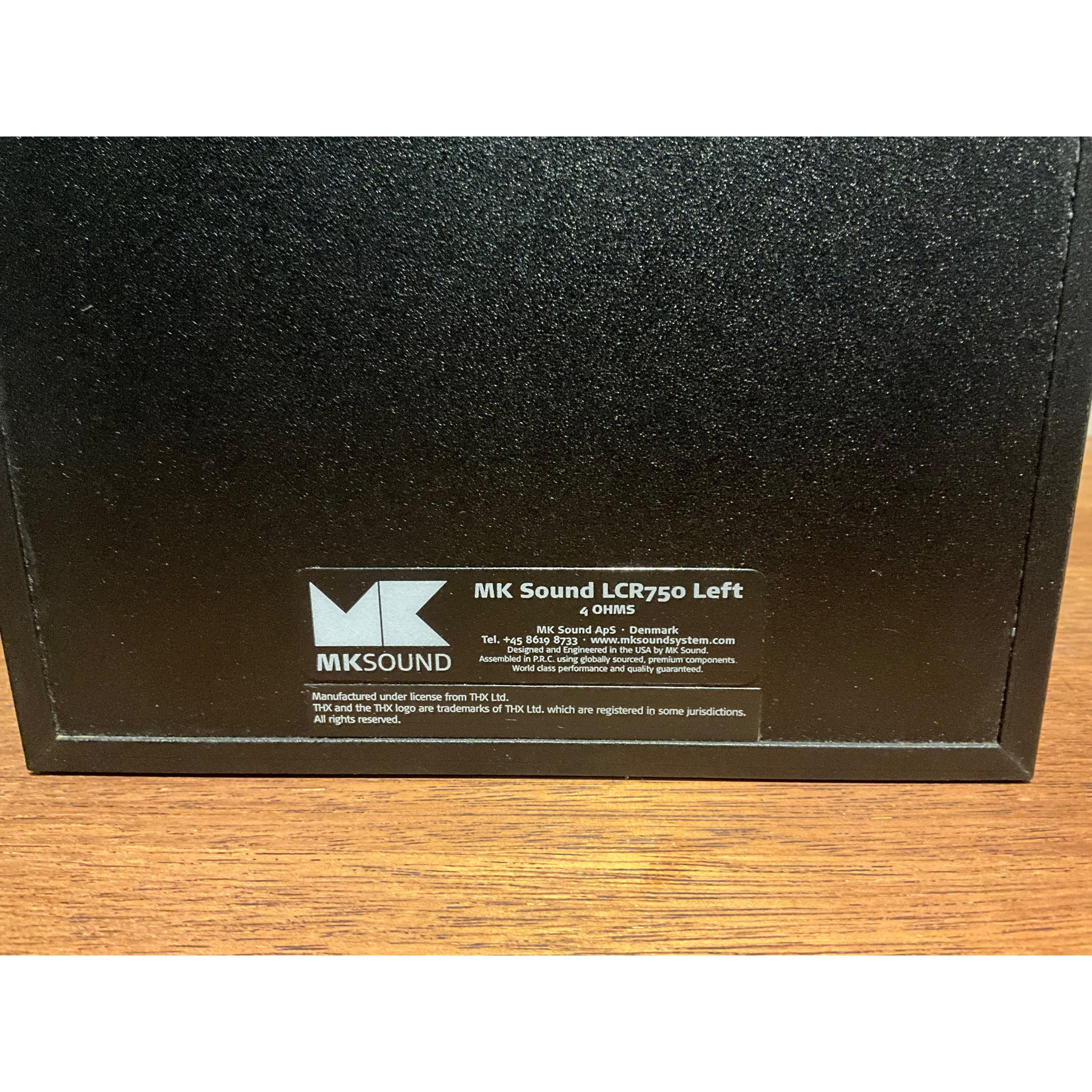 MK Sound LCR 750 set of 3 speakers, left, centre and right. THX, Pre loved