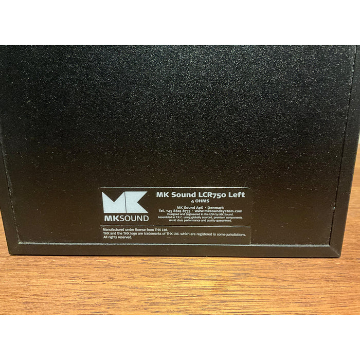 MK Sound LCR 750 set of 3 speakers, left, centre and right. THX, Pre loved