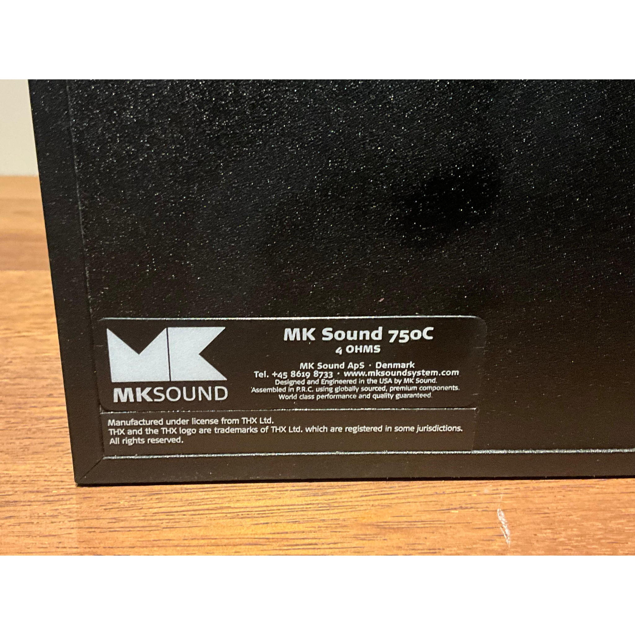 MK Sound LCR 750 set of 3 speakers, left, centre and right. THX, Pre loved
