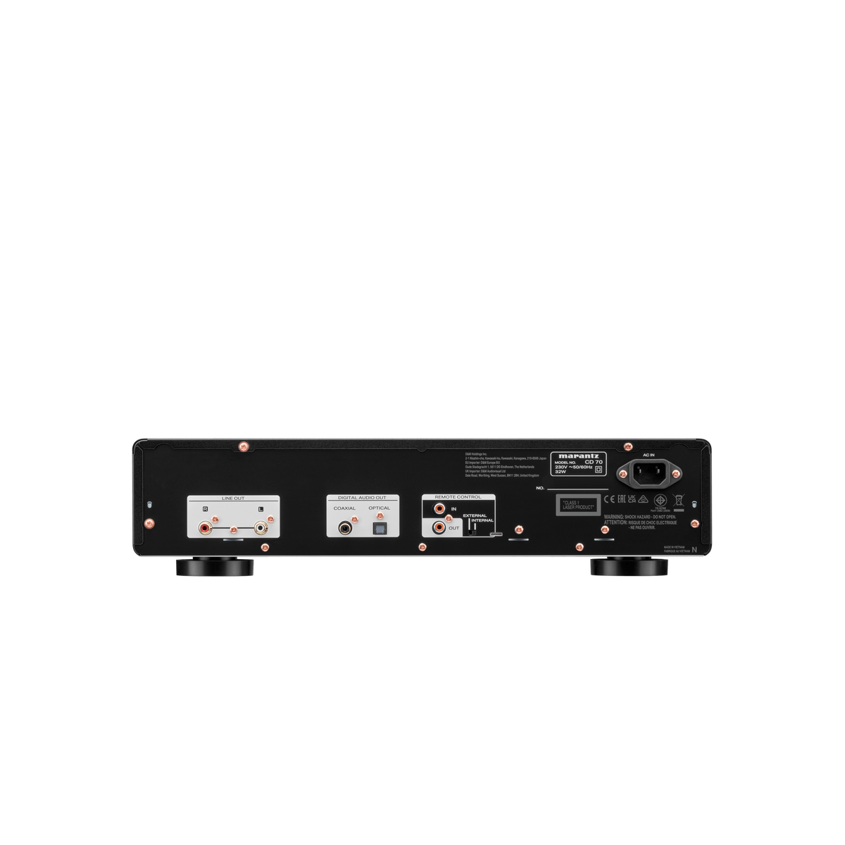 Marantz - CD 70 - CD Player with High-Performance DAC & USB Playback (Available for Pre Order)