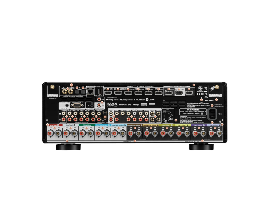 Marantz - CINEMA 50 SERIES 2 - 9.4-Channel AV Receiver with Dirac Live