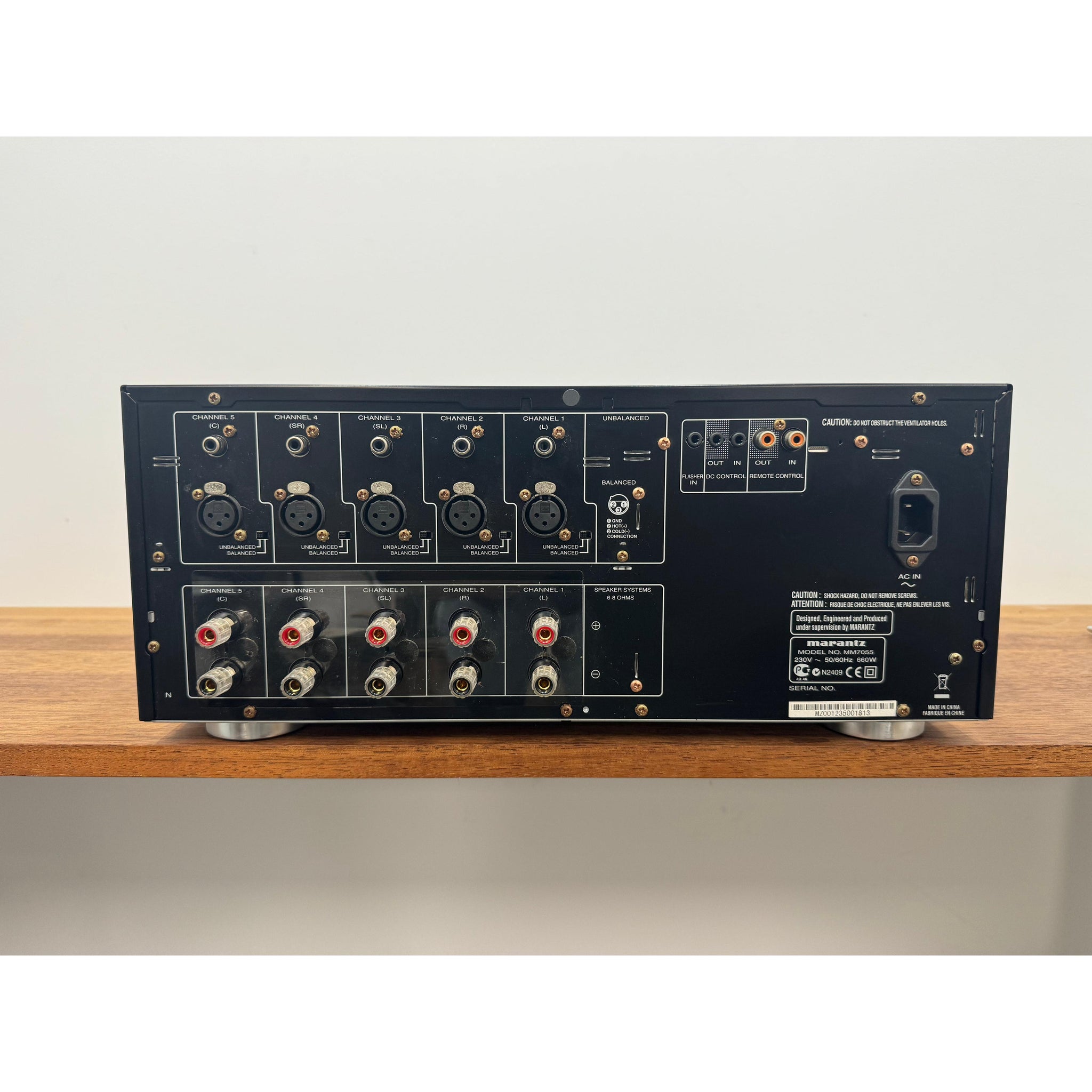 Marantz MM7055 5 Channel Power Amplifier - Pre Loved