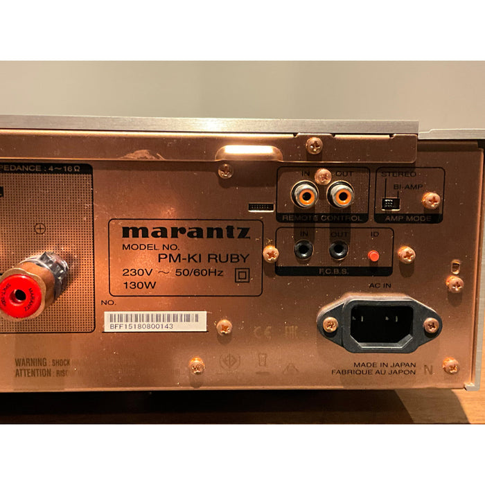 Marantz PM-Ki Ruby Integrated Amplifier, Ken Ishiwata Tuned, pre loved, Rare piece