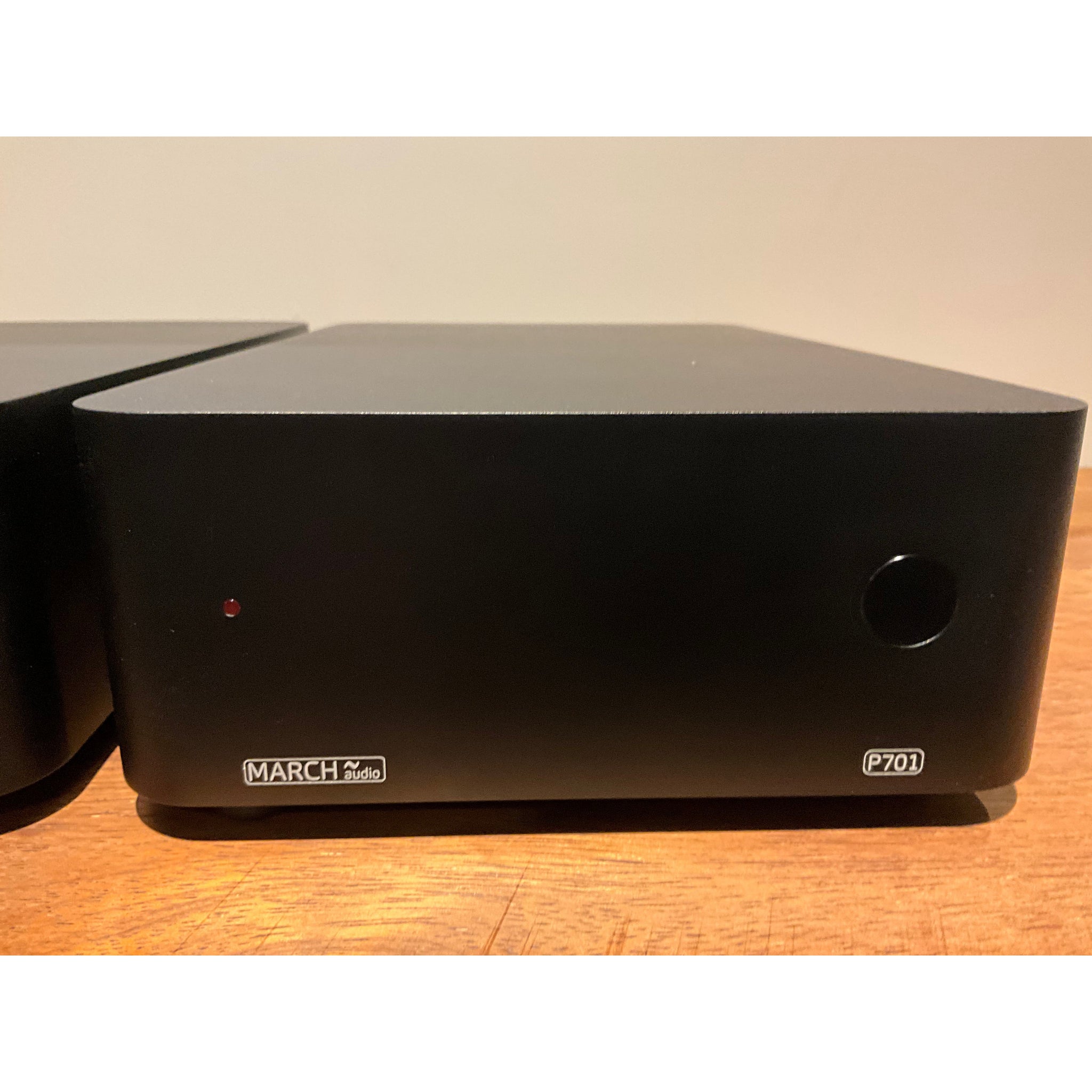 March Audio P701 mono block power amplifier pair black. Pre Loved