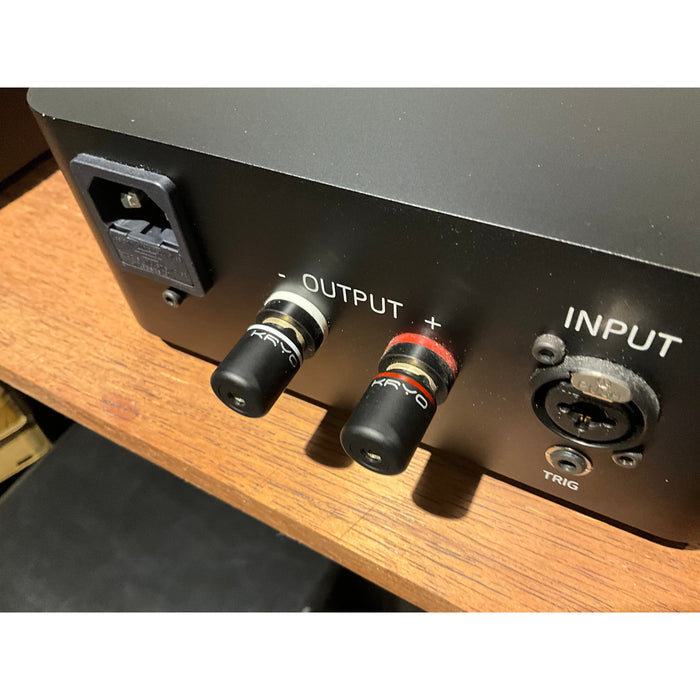 March Audio P701 mono block power amplifier pair black. Pre Loved
