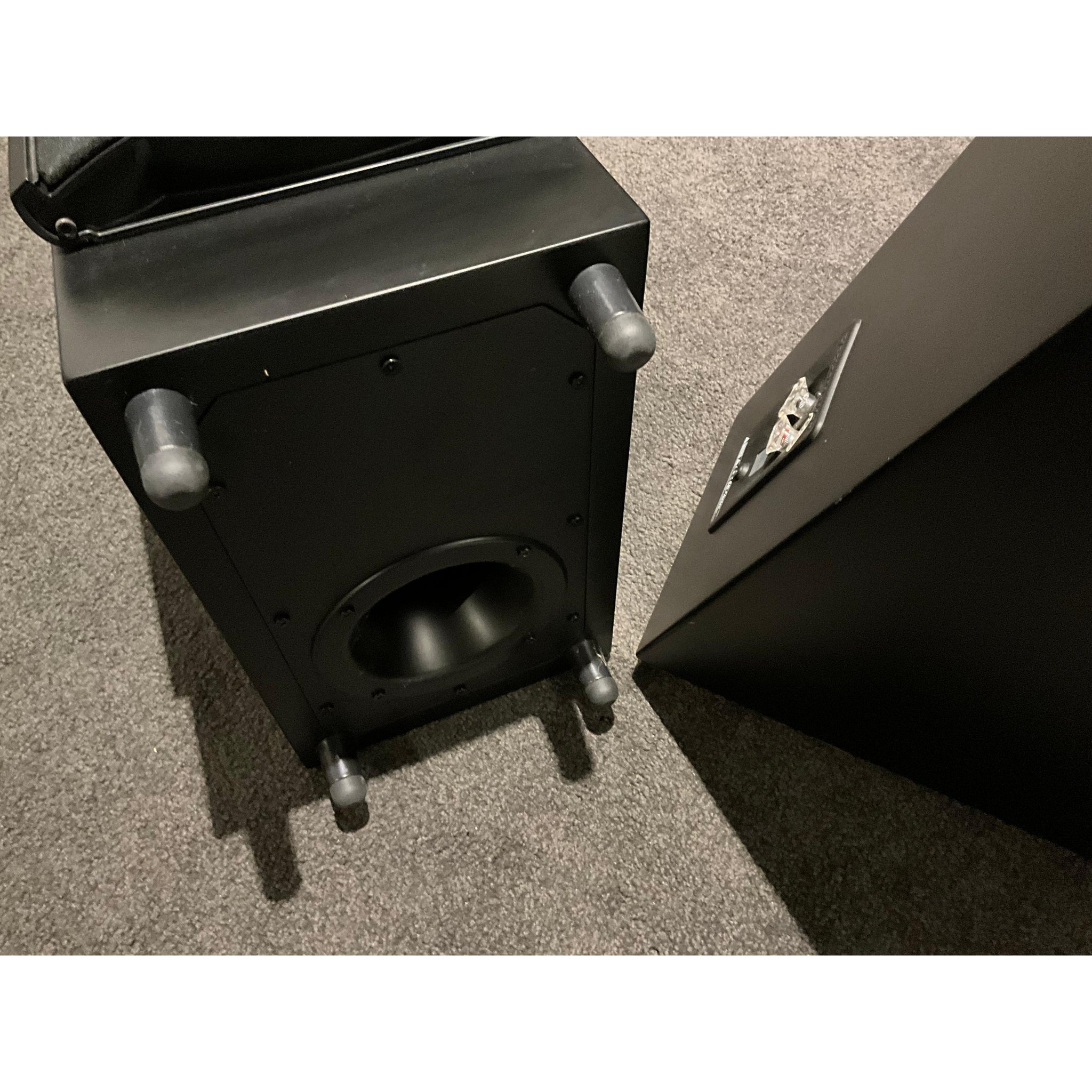 Martin Logan Electro motion ESL electrostatic floorstanding speakers with active bass, pre loved